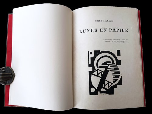 Lunes en papier. 1921 with 7 woodcuts by Leger